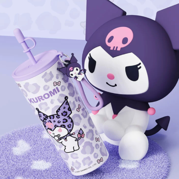 Ly Giữ Nhiệt Kuromi 700 ml -  Zhongshan 3532 - Màu Tím