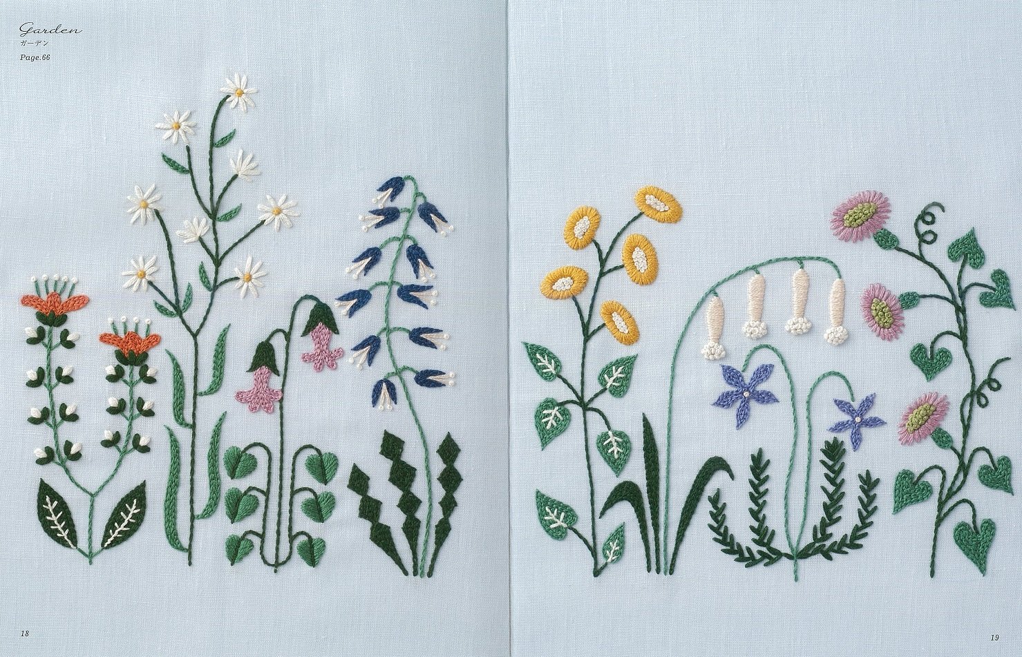 樋口愉美子のステッチ 12 か月 - 12 Months Embroidery By Yumiko 