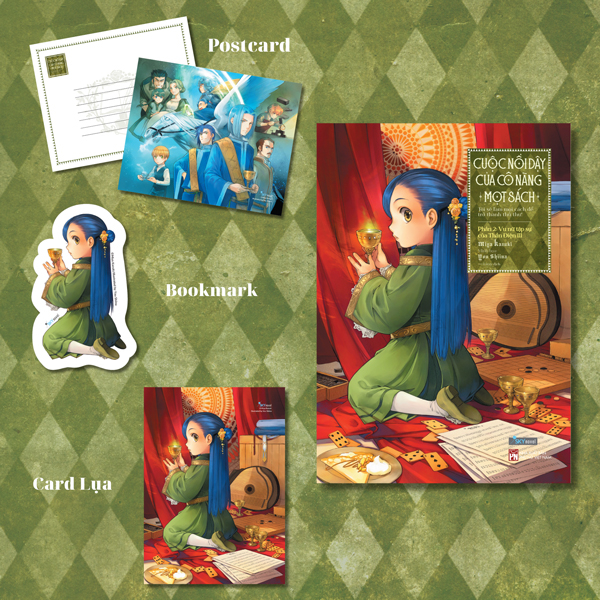[Light Novel] Cuộc Nổi Dậy Của Cô Nàng Mọt Sách - Phần 2 - Vu Nữ Tập Sự Của Thần Điện III - Bản Đặc Biệt - Tặng Kèm Bookmark + Postcard + Card Lụa