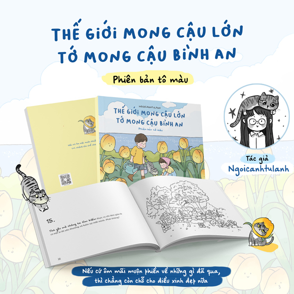 Thế Giới Mong Cậu Lớn - Tớ Mong Cậu Bình An - Phiên Bản Tô Màu