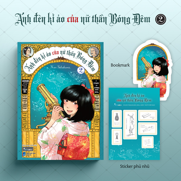 Ánh Đèn Kì Ảo Của Nữ Thần Bóng Đêm - Tập 2 - Tặng Kèm Bookmark Bồi Cứng + Sticker Phủ Nhũ