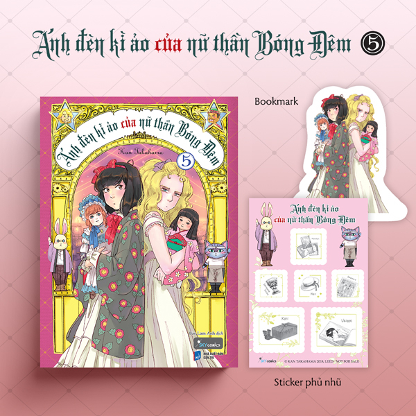 Ánh Đèn Kì Ảo Của Nữ Thần Bóng Đêm - Tập 5 - Tặng Kèm Bookmark Bồi Cứng + Sticker Phủ Nhũ