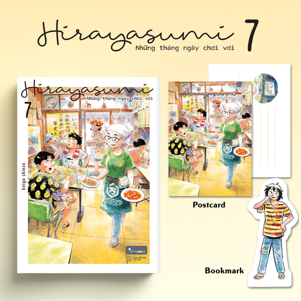 Hirayasumi - Những Tháng Ngày Chơi Vơi - Tập 7 - Tặng Kèm Bookmark Nhân Vật + Postcard Bồi Cứng