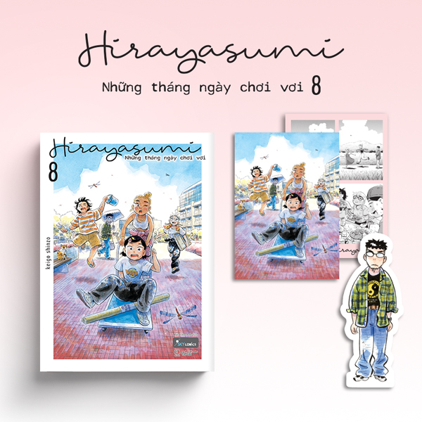 Hirayasumi - Những Tháng Ngày Chơi Vơi - Tập 8 - Tặng Kèm Bookmark Nhân Vật + Postcard Bồi Cứng