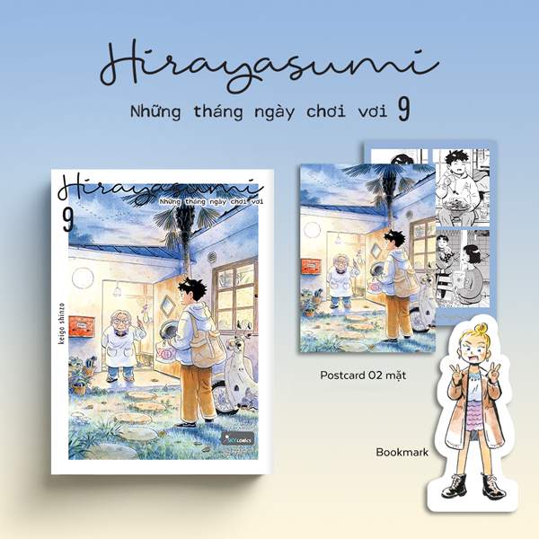 Hirayasumi - Những Tháng Ngày Chơi Vơi - Tập 9 - Tặng Kèm Bookmark Nhân Vật + Postcard Bồi Cứng