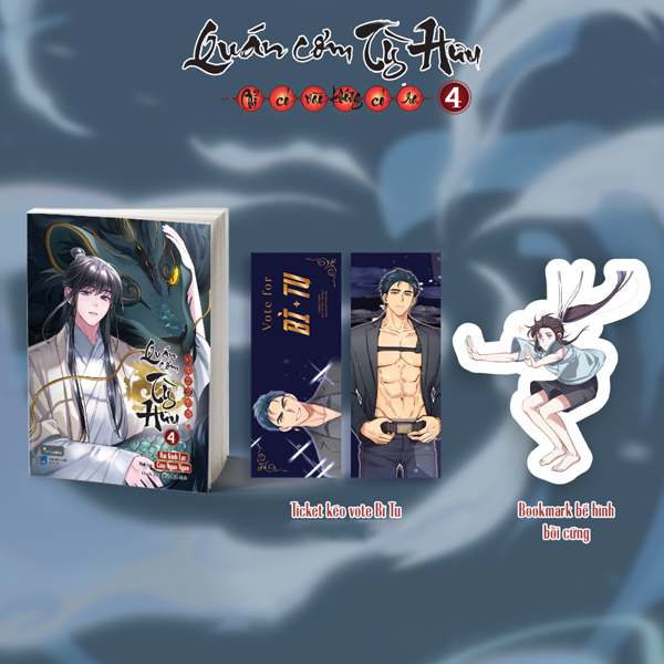 Quán Cơm Tỳ Hưu - Chỉ Có Vào Không Có Ra - Tập 4 - Tặng Kèm Ticket Kéo Vote Bì Tu + Bookmark Bế Hình Bồi Cứng