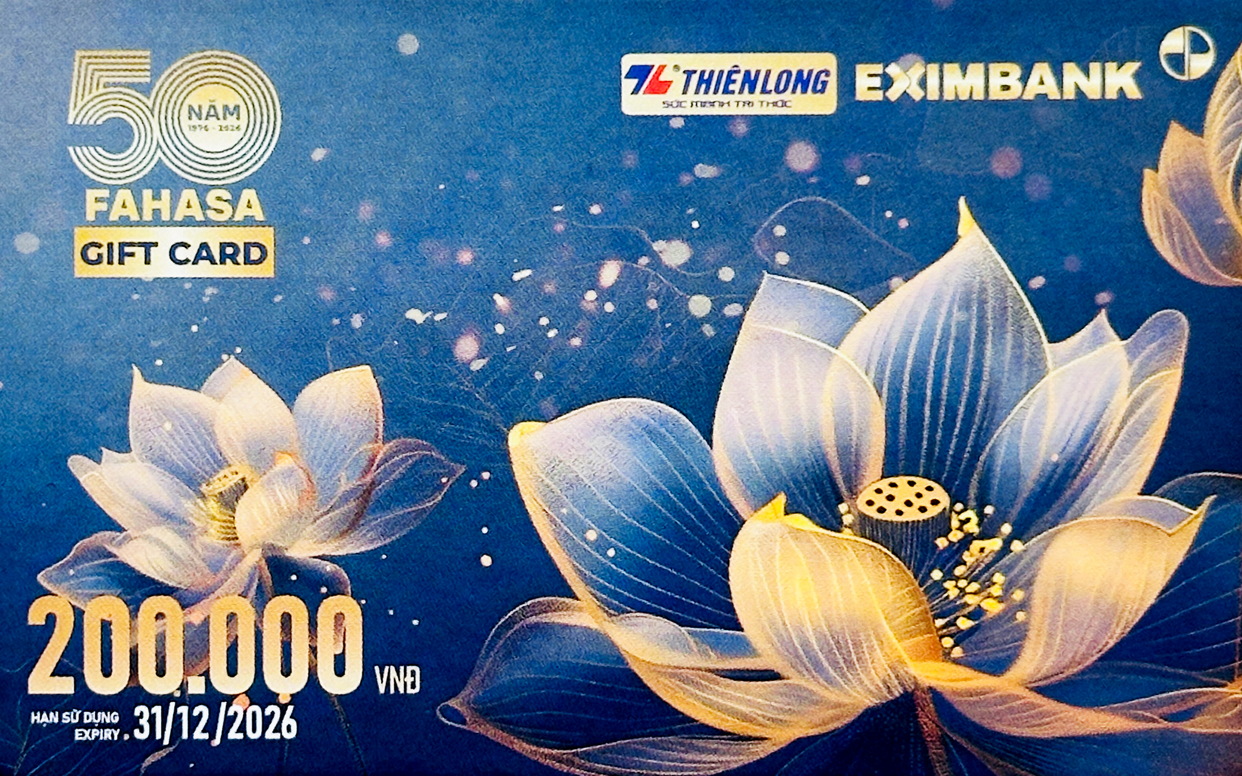 Phiếu Quà Tặng - Gift Card Mệnh Giá 200K - Sen Việt