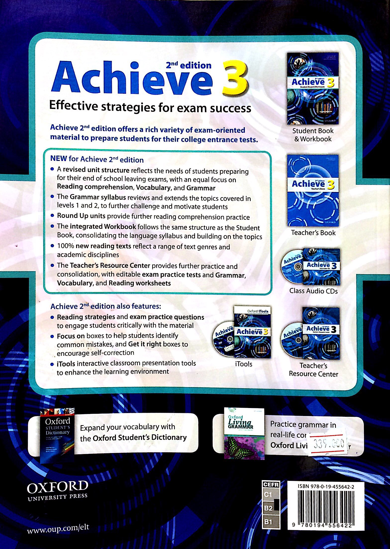 Achieve: Level 3: Student Book and Workbook - FAHASA.COM