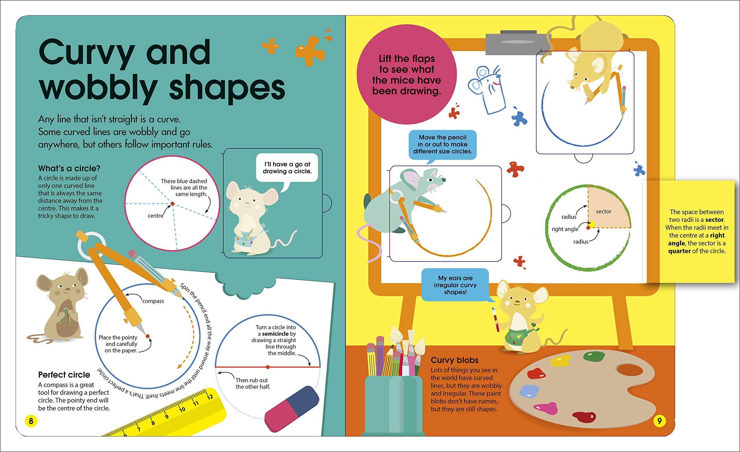 Amazing Shapes: Filled With Flaps To Make Maths Fun! - FAHASA.COM
