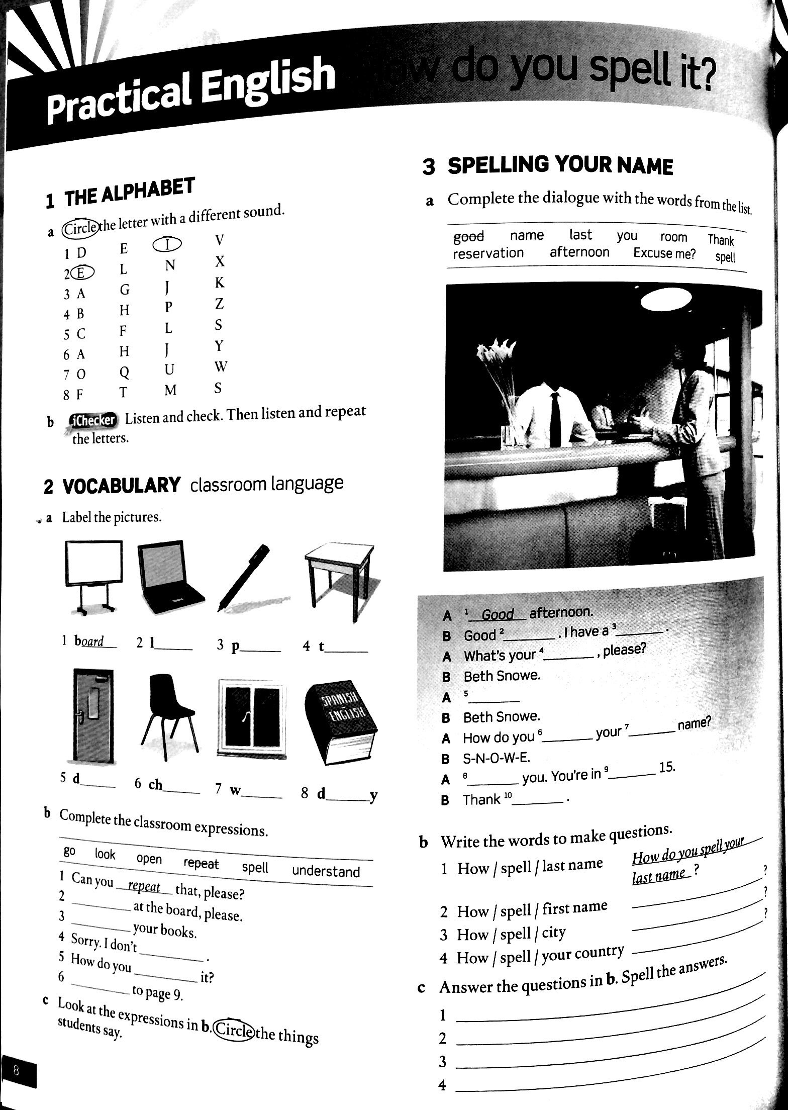 American English File Second Edition: Starter Workbook And Ichecker ...