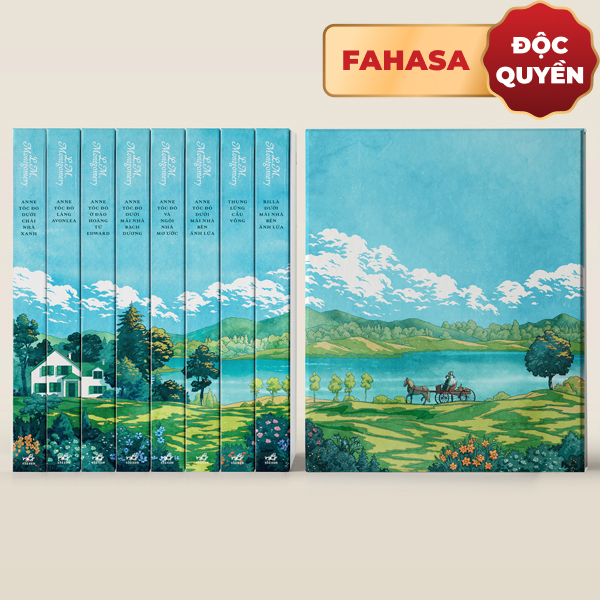 Boxset Anne Tóc Đỏ (Hộp 8 Tập) - Độc Quyền Fahasa