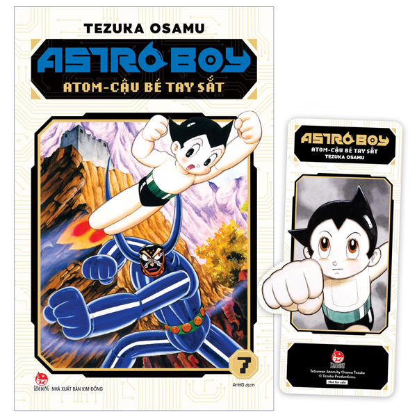 Truyện Tranh Astro Boy - Atom Cậu Bé Tay Sắt - Tập 7 - Tặng Kèm Bookmark - Osamu Tezuka