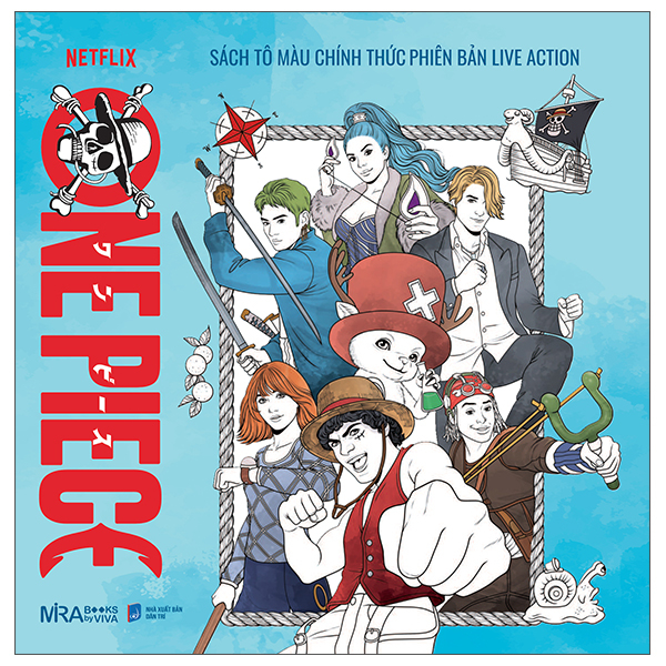 One Piece – Sách Tô Màu Chính Thức Phiên Bản Live Action