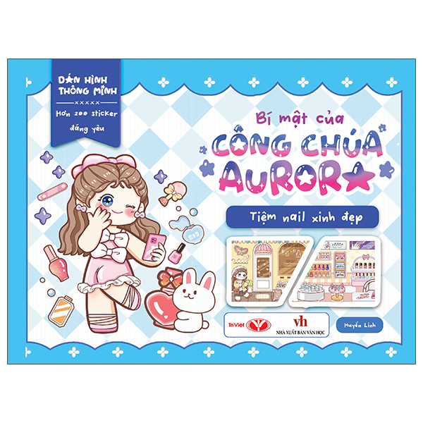 Dán Hình Thông Minh - Bí Mật Của Công Chúa Aurora - Tiệm Nail Xinh Đẹp