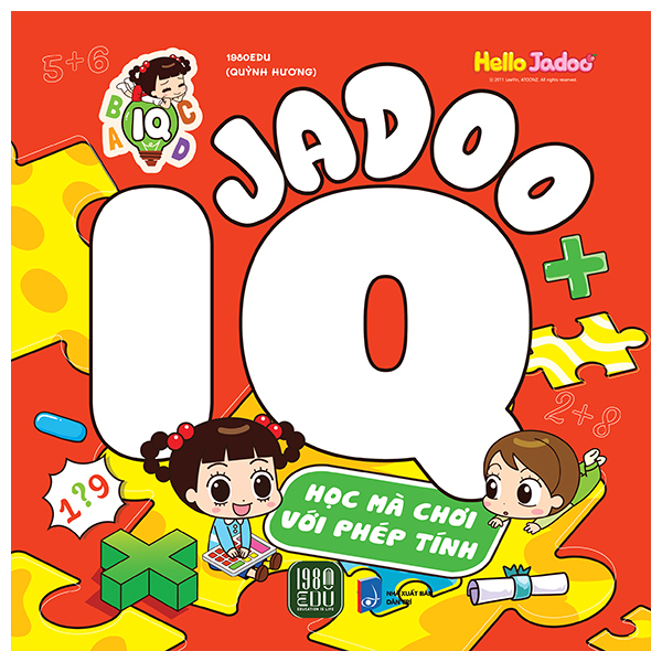 Sách Jadoo IQ - Học Mà Chơi Với Phép Tính - Quỳnh Hương