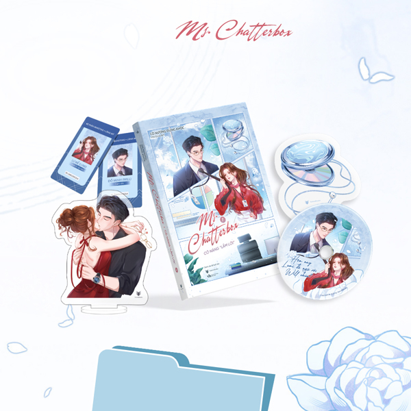 Ms. Chatterbox - Cô Nàng “Lắm Lời” - Tập 1 - Bản Đặc Biệt - Tặng Kèm 1 Bookmark Hình Máy Nghe CD + 1 Card CD Có Chữ Ký Tác Giả + 1 Standee 