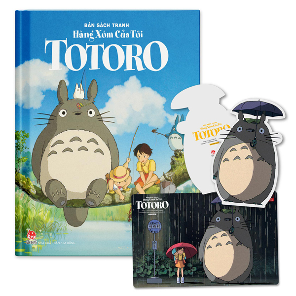 Truyện Tranh Bản Sách Tranh Hàng Xóm Của Tôi Totoro - Tặng Kèm Bookmark + - Hayao Miyazaki