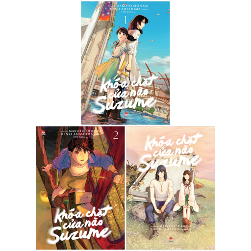 Bộ Manga - Khóa Chặt Cửa Nào Suzume - Tập 1-3 (Bộ 3 Tập)