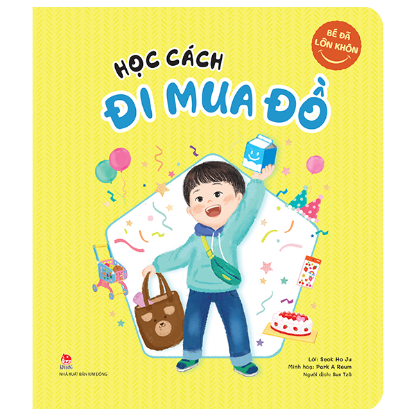 Sách Bé Đã Lớn Khôn - Học Cách Đi Mua Đồ - Hwang Si Won