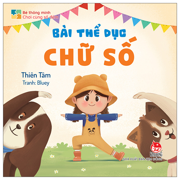 Sách Bé Thông Minh - Chơi Cùng Số Đếm - Bài Thể Dục Chữ Số - Bìa C� - Minh Thông