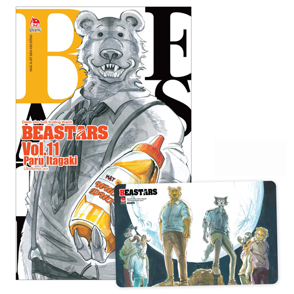 Truyện Tranh Beastars - Tập 11 - Tặng Kèm Card PVC - Paru Itagaki