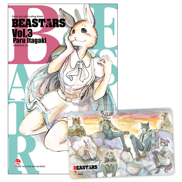 Truyện Tranh Beastars - Tập 3 - Tặng Kèm Card Nhựa - Kim Gwangil