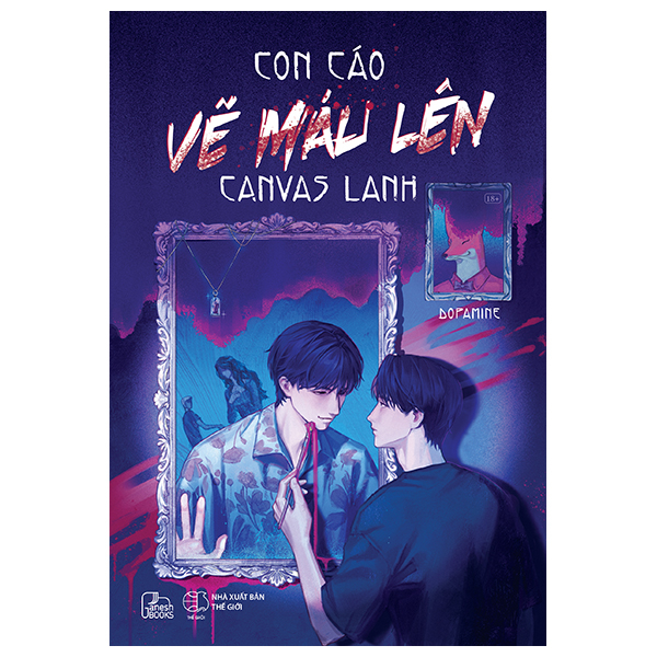 Con Cáo Vẽ Máu Lên Canvas Lanh