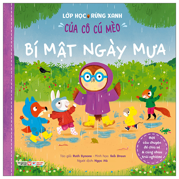 Sách Lớp Học Rừng Xanh Của Cô Cú Mèo - Bí Mật Ngày Mưa - Ruth Symons