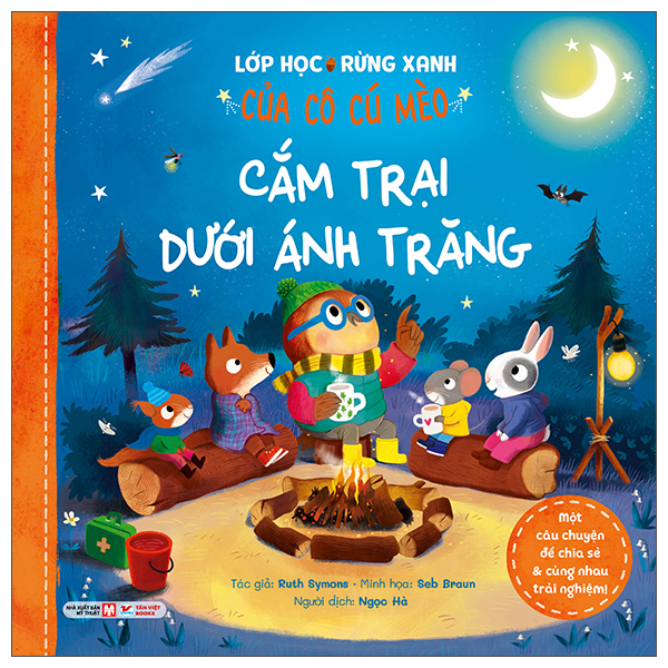 Sách Lớp Học Rừng Xanh Của Cô Cú Mèo - Cắm Trại Dưới Ánh Trăng - Ruth Symons