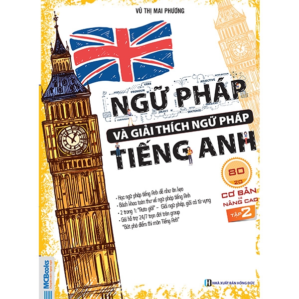 Ngữ Pháp Và Giải Thích Ngữ Pháp Tiếng Anh Cơ Bản Và Nâng Cao - Tập 2 (Tái Bản 2026)