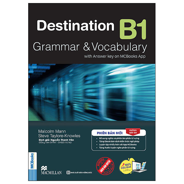 Destination B1 - Grammar And Vocabulary With Answer Key (Không Đáp Án) (Tái Bản 2025)