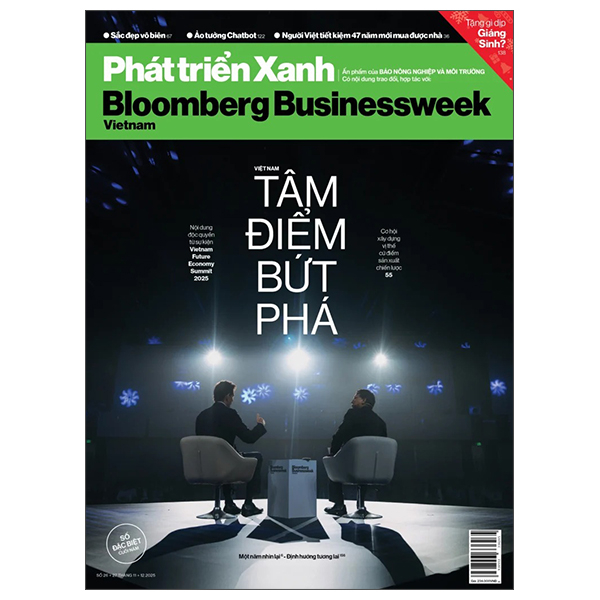 Tạp Chí Phát Triển Xanh Bloomberg Businessweek - Số Tháng 11-12/2025 - Tâm Điểm Bức Phá