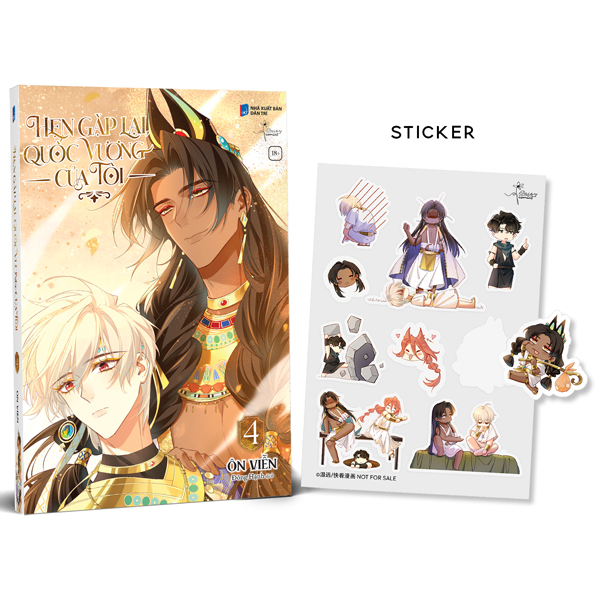 Hẹn Gặp Lại, Quốc Vương Của Tôi - Tập 4 - Tặng Kèm Set Sticker