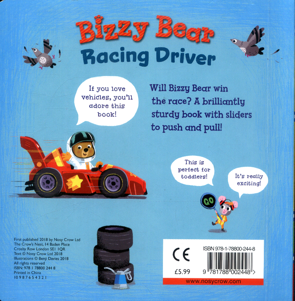 BIZZY BEAR: RACING DRIVER - FAHASA.COM