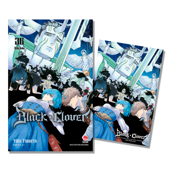 Black Clover - Tập 36 - Duyên Tình Của Hắc Bộc Ngưu - Tặng Kèm Postcard