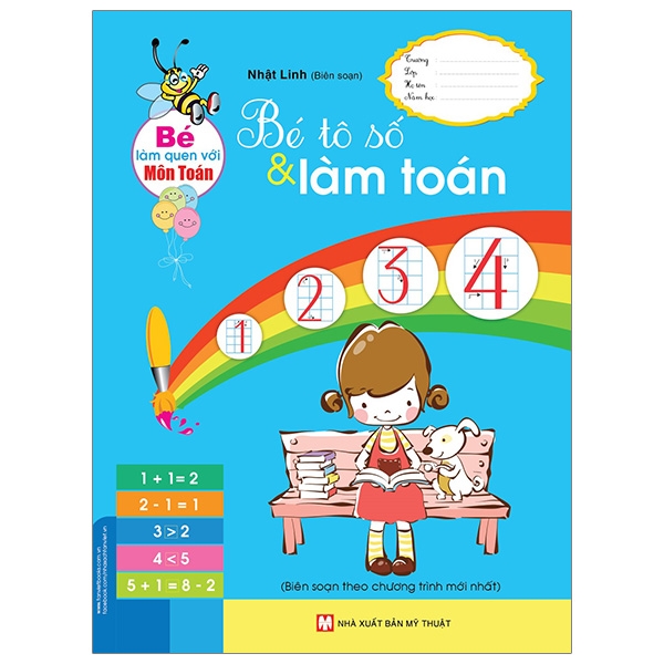 Bé Làm Quen Với Môn Toán - Bé Tô Số Và Làm Toán