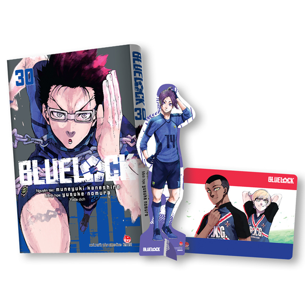 BlueLock - Tập 30 - Tặng Kèm Card PVC + Standee Ivory
