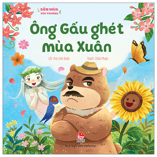 Sách Bốn Mùa Yêu Thương - Ông Gấu Ghét Mùa Xuân - Mai Anh Đoàn