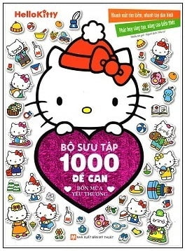 Hello Kitty - Bộ Sưu Tập 1000 Đề Can - Bốn Mùa Yêu Thương