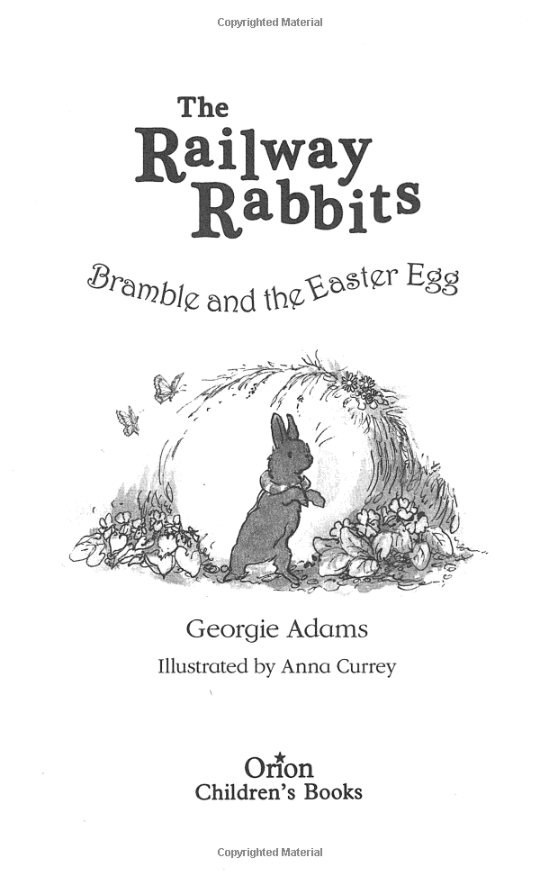 Railwaway Rabbit Bramble and the Easter Egg (The Railway Rabbits) - FAHASA.COM