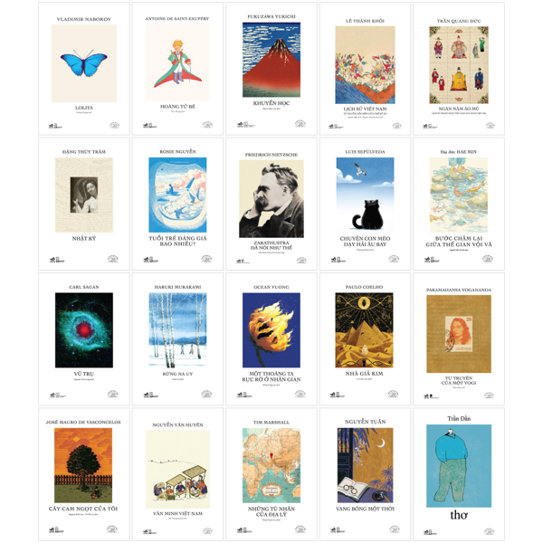 Sách Bộ Sách Ấn Bản Đặc Biệt 20 Năm Thành Lập Nhã Nam - Bìa Cứng ( - Thanh Vân