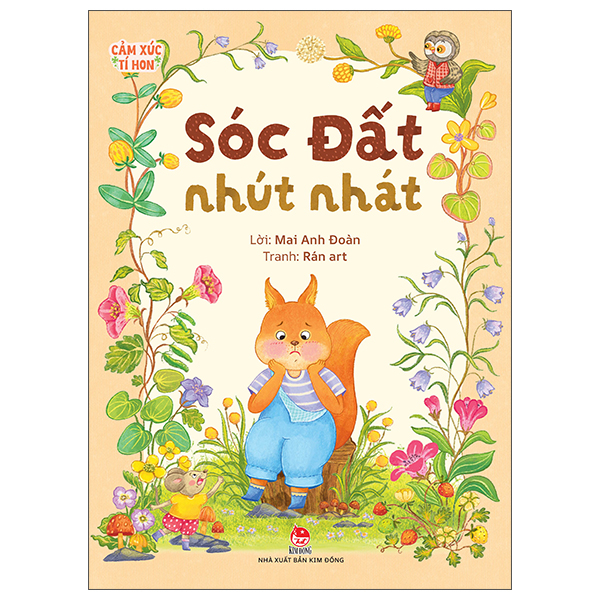 Cảm Xúc Tí Hon - Sóc Đất Nhút Nhát