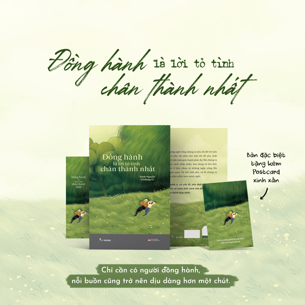 Sách Đồng Hành Là Lời Tỏ Tình Chân Thành Nhất - Bản Đặc Biệt - T� - Nguyễn Việt