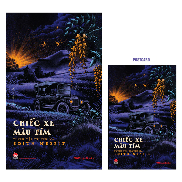 Sách Chiếc Xe Màu Tím - Tuyển Tập Truyện Ma Edith Nesbit - Tặng Kèm Postc - Edith Nesbit
