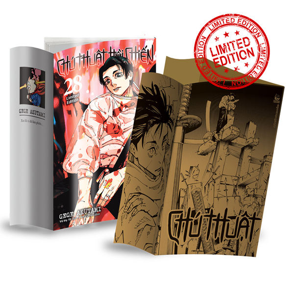 Chú Thuật Hồi Chiến - Tập 28 - Quyết Chiến Tại Tử Địa Shinjuku - Chấp 9 Quân - Limited Edition - Tặng Kèm Bọc Bảo Vệ