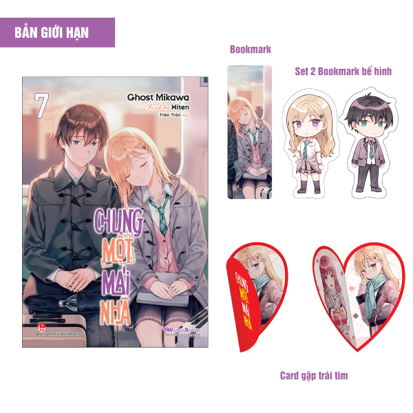 Chung Một Mái Nhà - Tập 7 - Bản Giới Hạn - Tặng Kèm Bookmark + Set 2 Bookmark Bế Hình + Card Gập Trái Tim