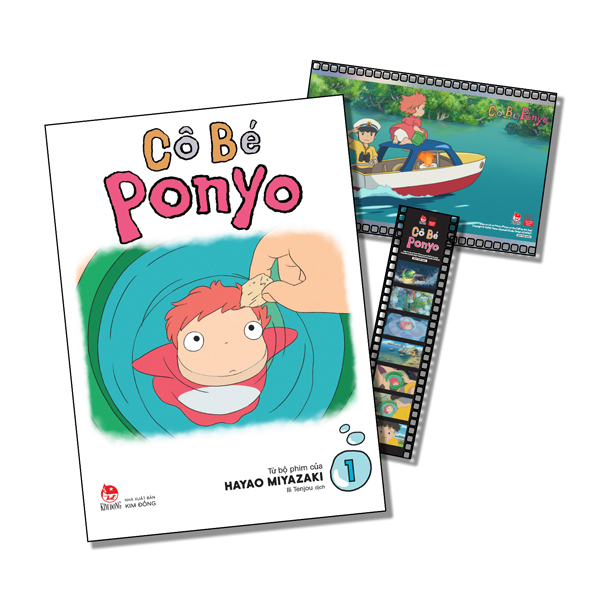 Cô Bé Ponyo - Tập 1 - Tặng Kèm Filmstrip + Postcard