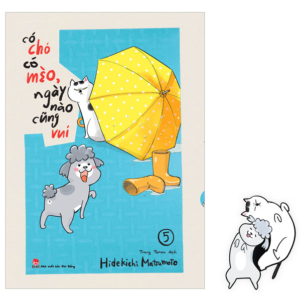 Truyện Tranh Có Chó Có Mèo, Ngày Nào Cũng Vui - Tập 5 - Tặng Kèm Bookmark - Taejin Cho
