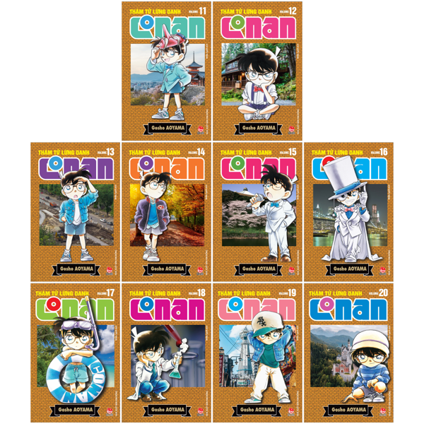Combo Thám tử lừng danh Conan 名探偵コナン Truyện Tranh Combo Manga - Thám Tử Lừng Danh Conan : Tập 1