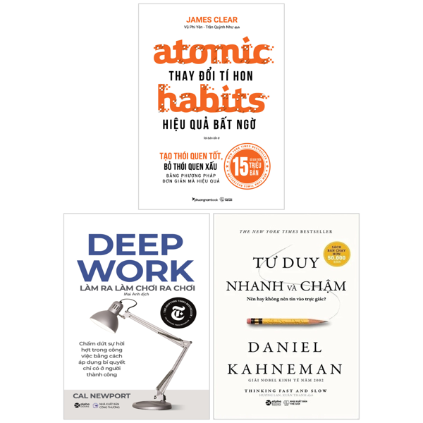 Sách Combo Sách Sống Đúng Cách - James Clear